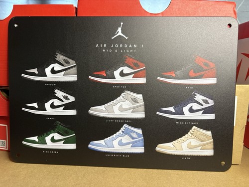 Jordan mid metal wall - metal,